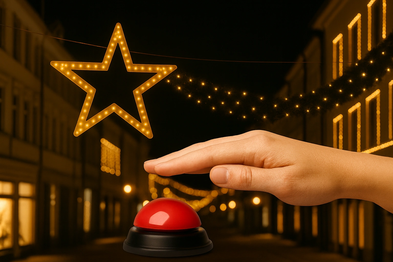 Kick-Off Weihnachtsbeleuchtung